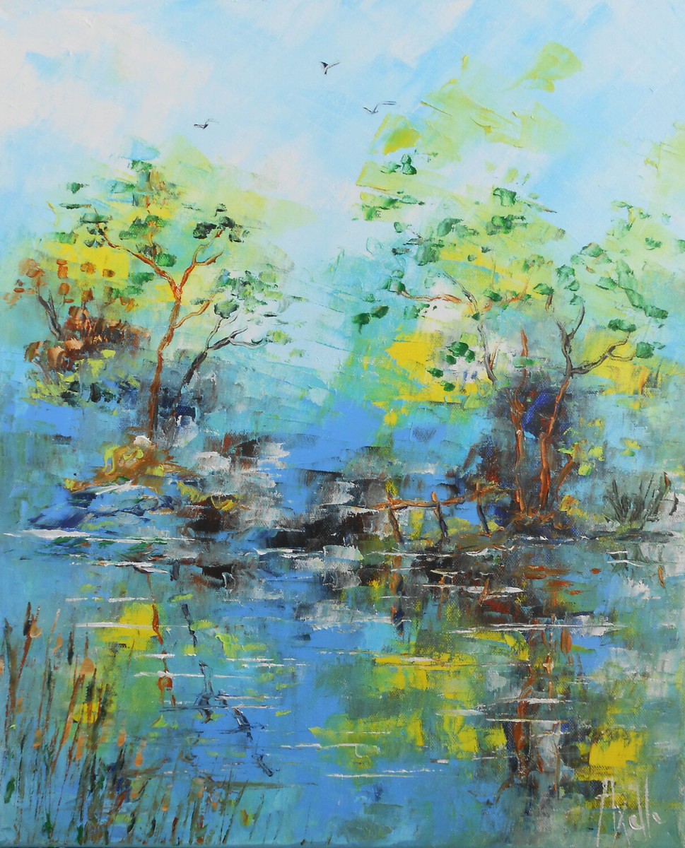 La Rive des Eaux calmes, de Axelle Bosler The Art Cycle