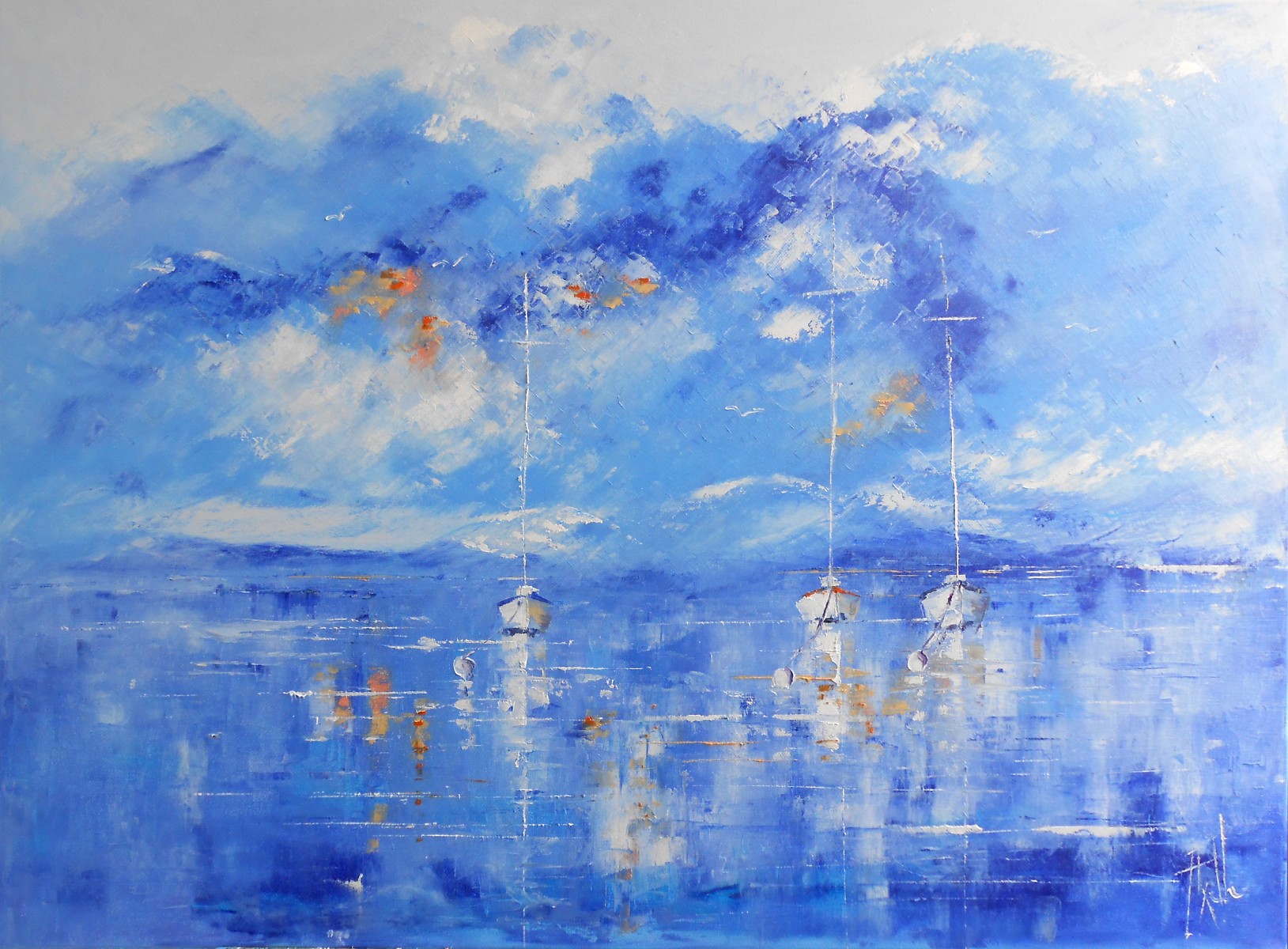 Silence sur le Lac Léman, de Axelle Bosler The Art Cycle