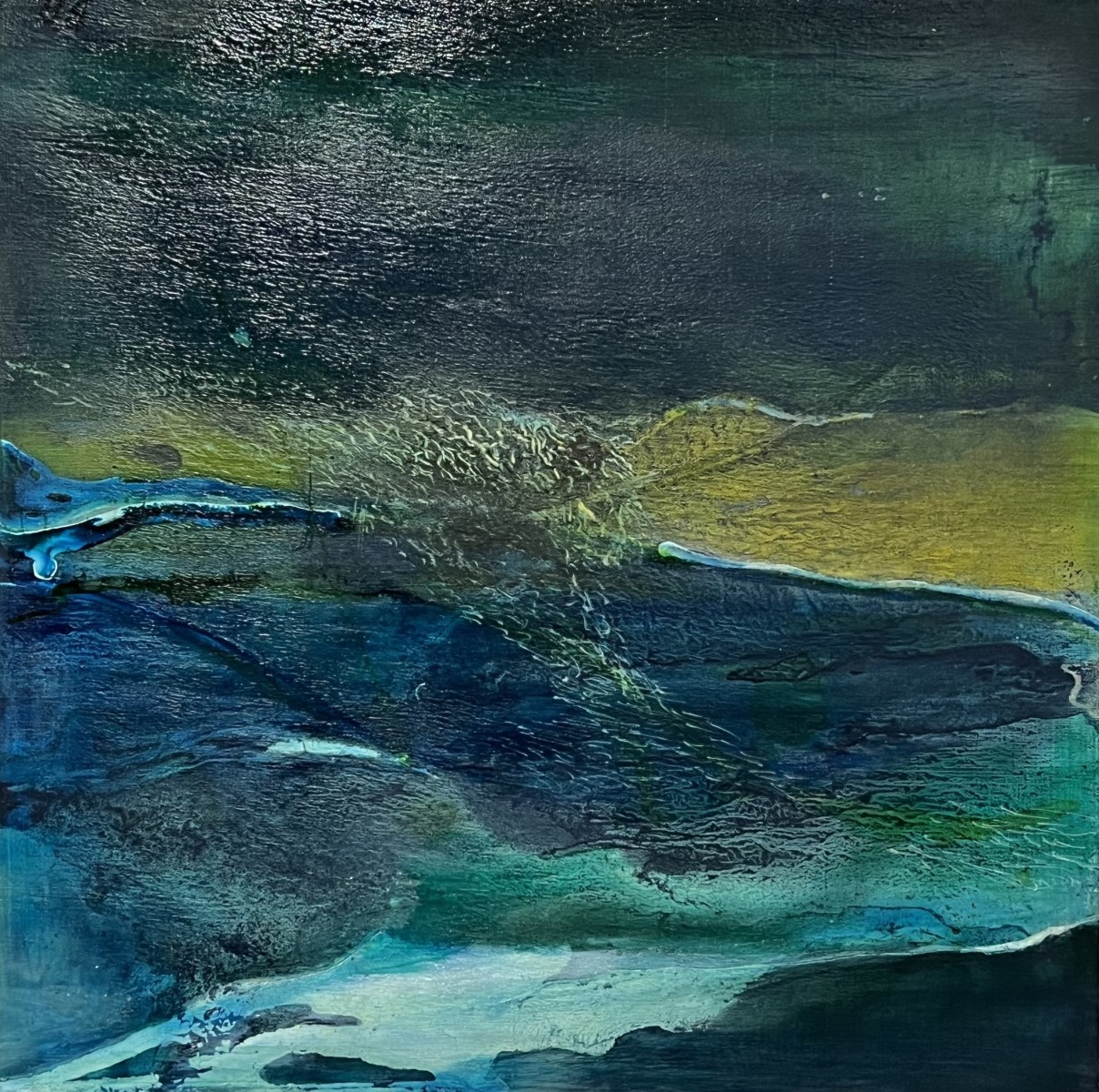 Entre ciel et mer, de Brigitte Schweitzer The Art Cycle
