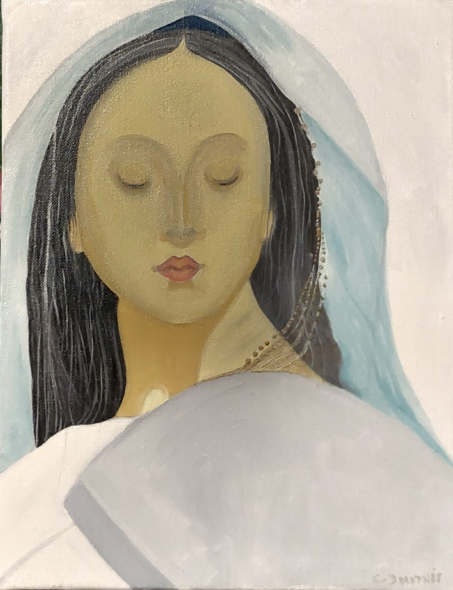 Vierge 1, de Dorothée Cadet The Art Cycle