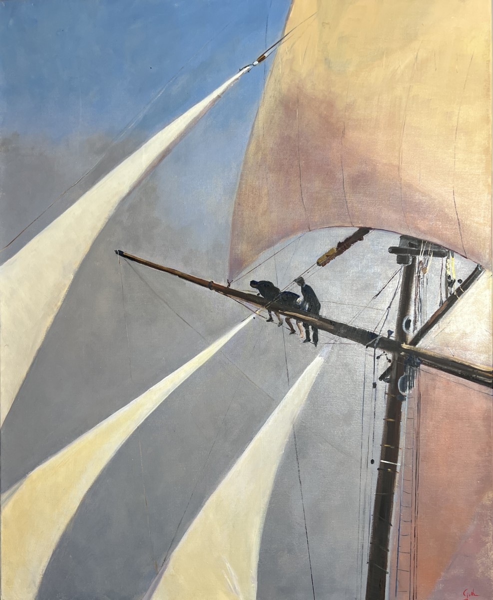 Dans le gréement, de Cécile Guth The Art Cycle