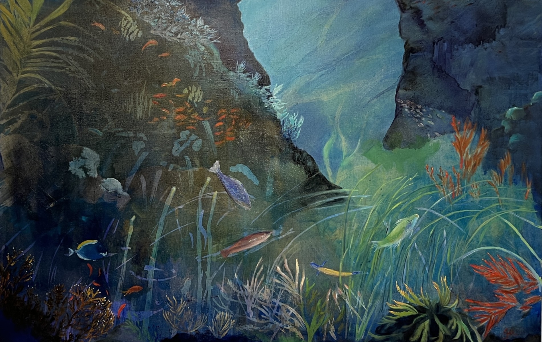 Fonds marins, de Cécile Guth The Art Cycle