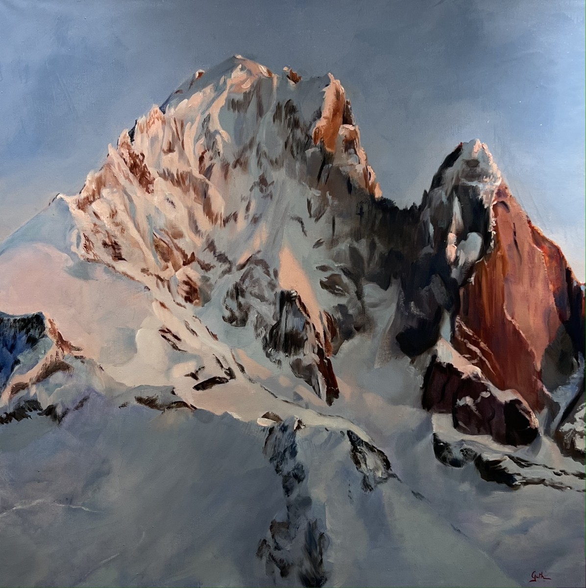 Les montagnes roses, de Cécile Guth The Art Cycle