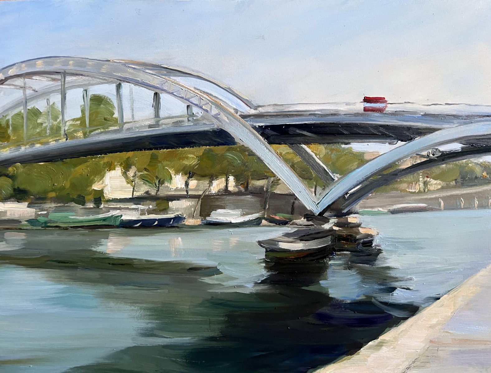 Passerelle Debilly, de Cécile Guth The Art Cycle
