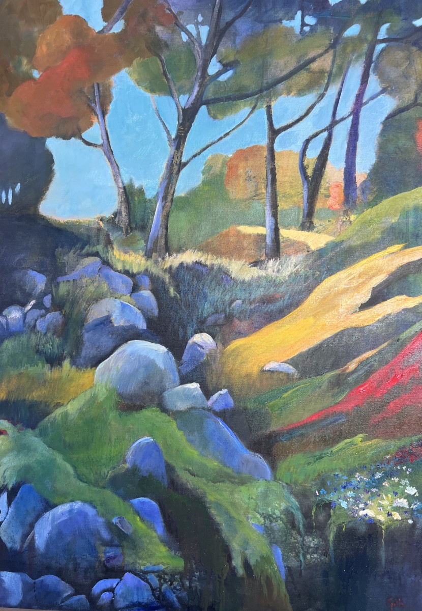 Sur l'île, de Cécile Guth The Art Cycle