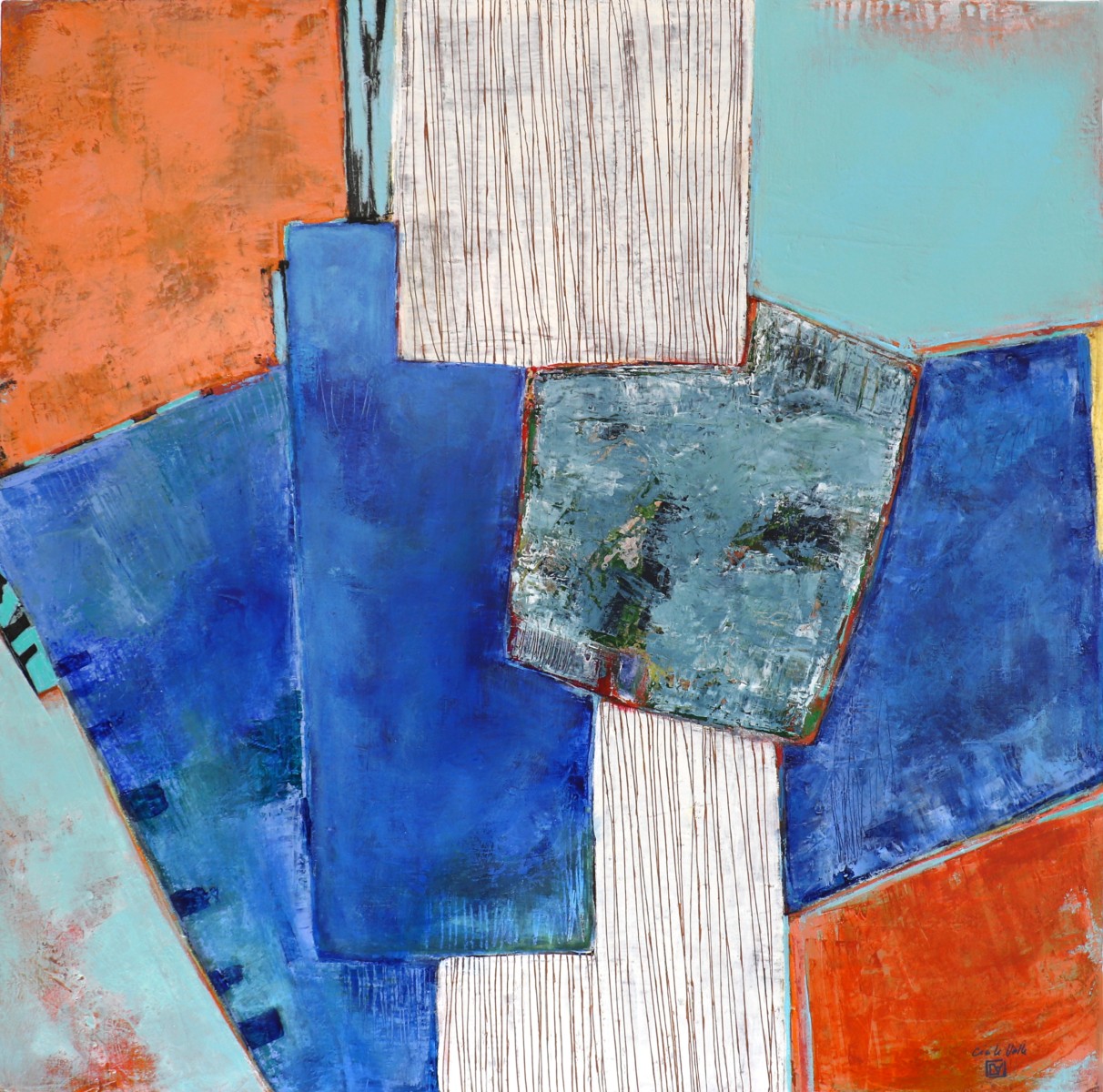 Chute de pluie fine, de Cécile Valle The Art Cycle