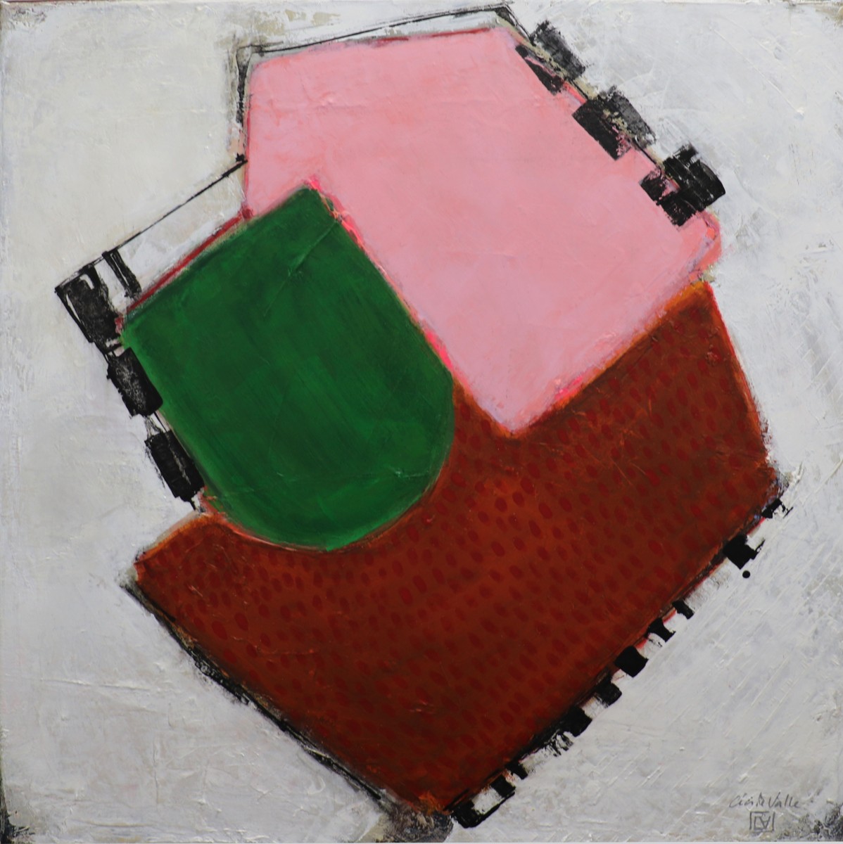 Le rose vous va si bien, de Cécile Valle The Art Cycle
