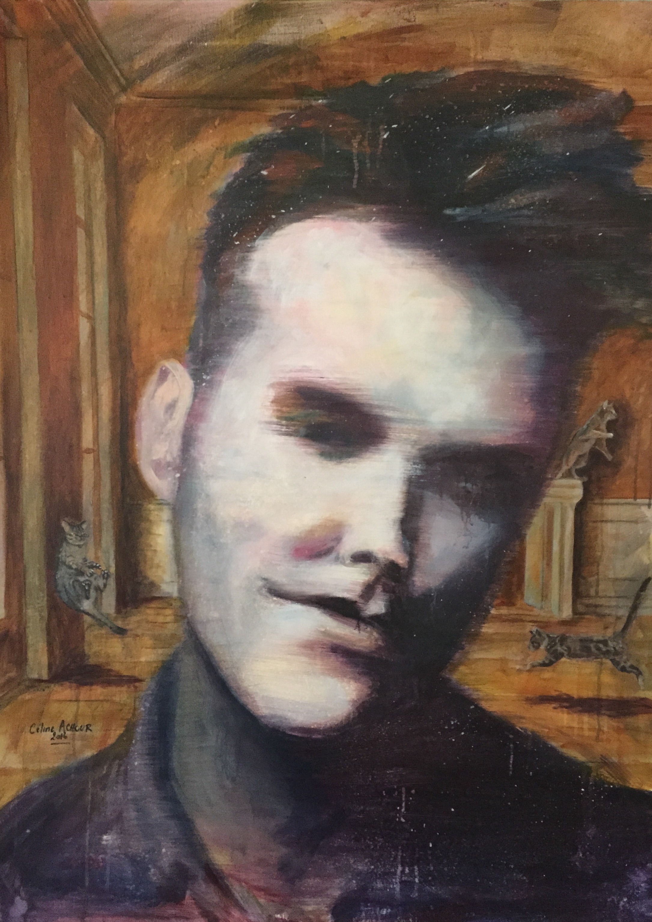 celineachour morrissey peinture portrait theartcycle photo_principale.jpg The Art Cycle