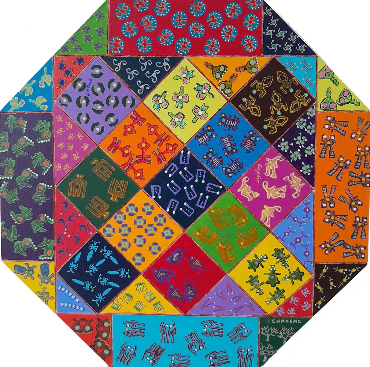 Le chemin du sourire, de Chanéac The Art Cycle