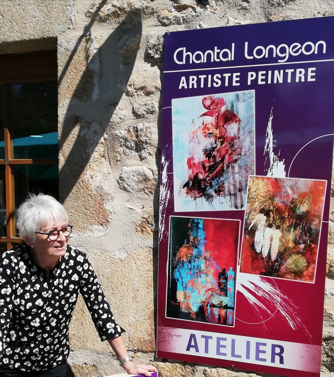 à la rencontre de l'artiste
                     Chantal Longeon                