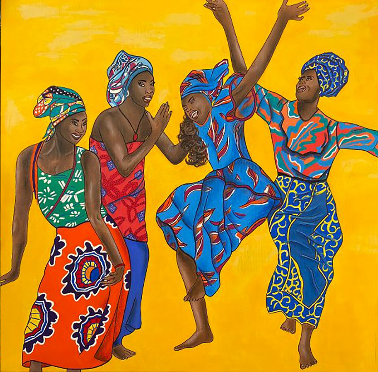 Les danseuses, de Kadjalli The Art Cycle