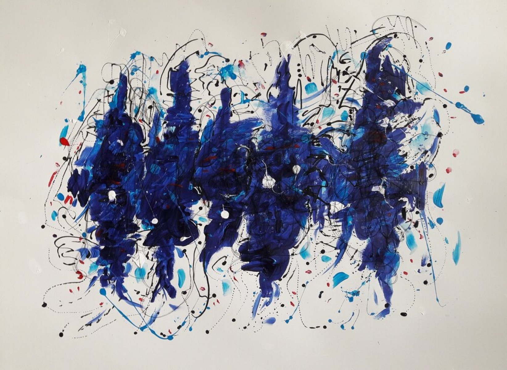 Blue imagination, de Christiane Guerry The Art Cycle