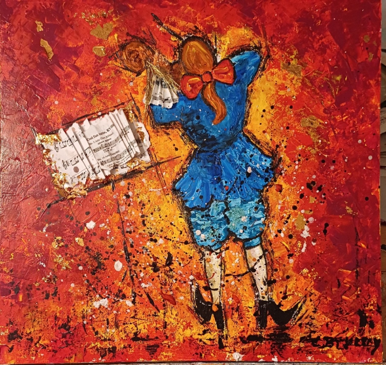 Mozart enfant, de Christiane Guerry The Art Cycle