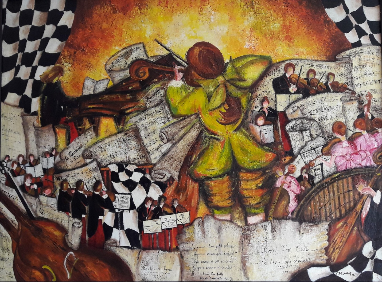 Mozart triomphal, de Christiane Guerry The Art Cycle