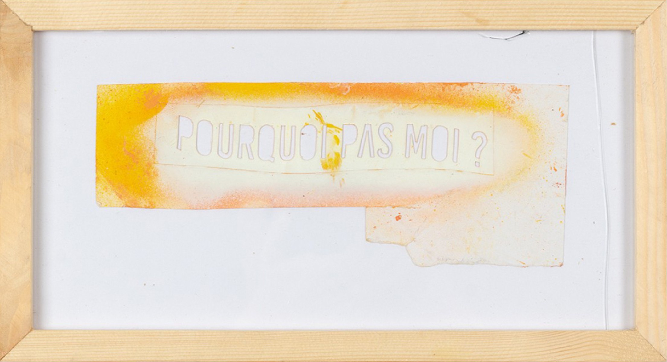 Angoisse encadrée sans titre 03, de Cirt Hash The Art Cycle