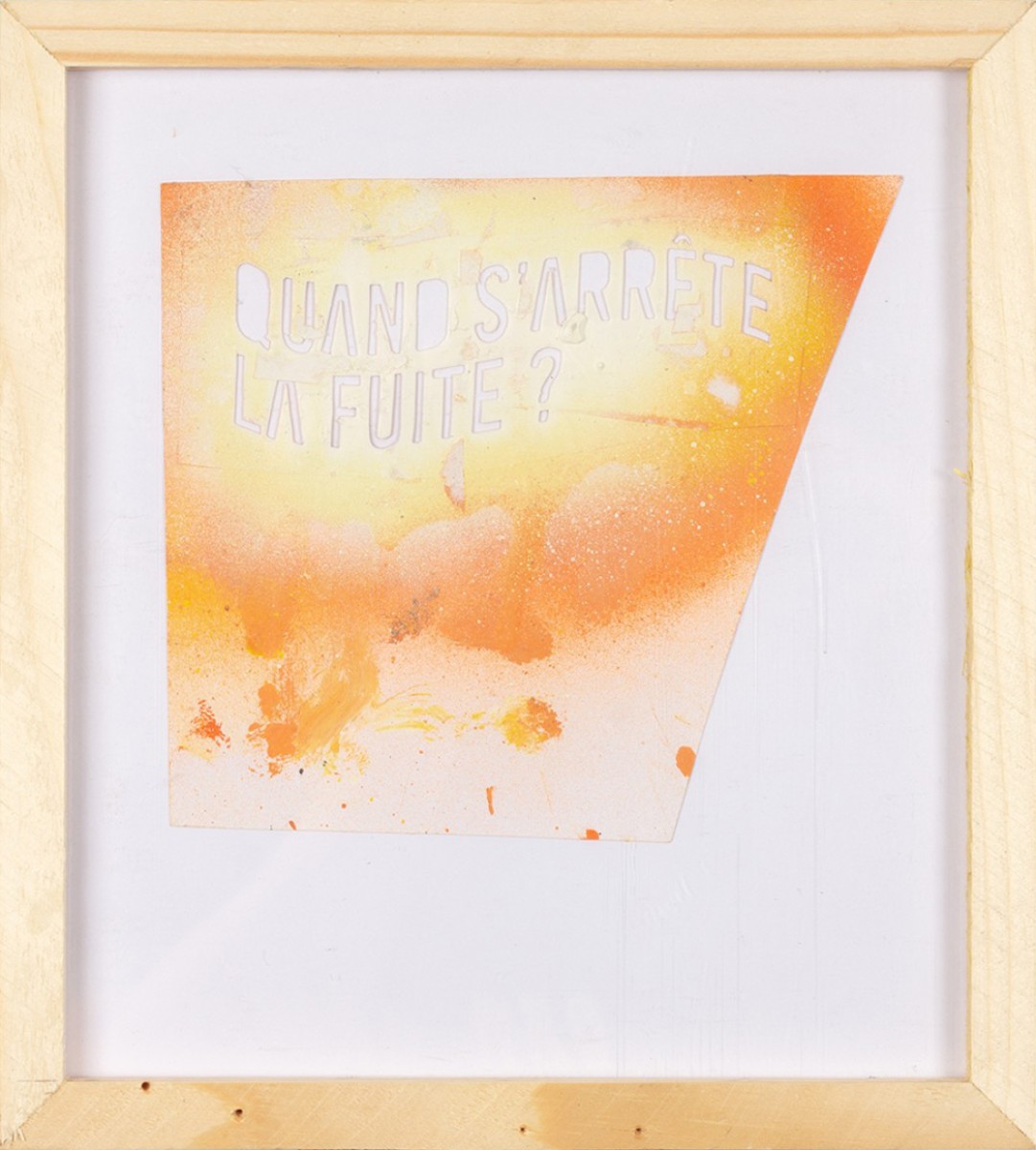 Angoisse encadrée sans titre 07, de Cirt Hash The Art Cycle