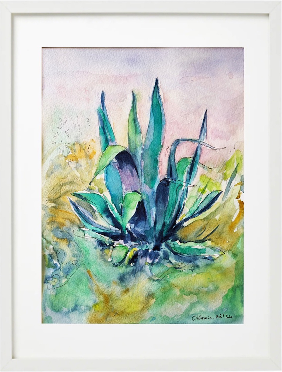 clairevillemin aloevera peinture paysage theartcycle photo_principale.jpg The Art Cycle
