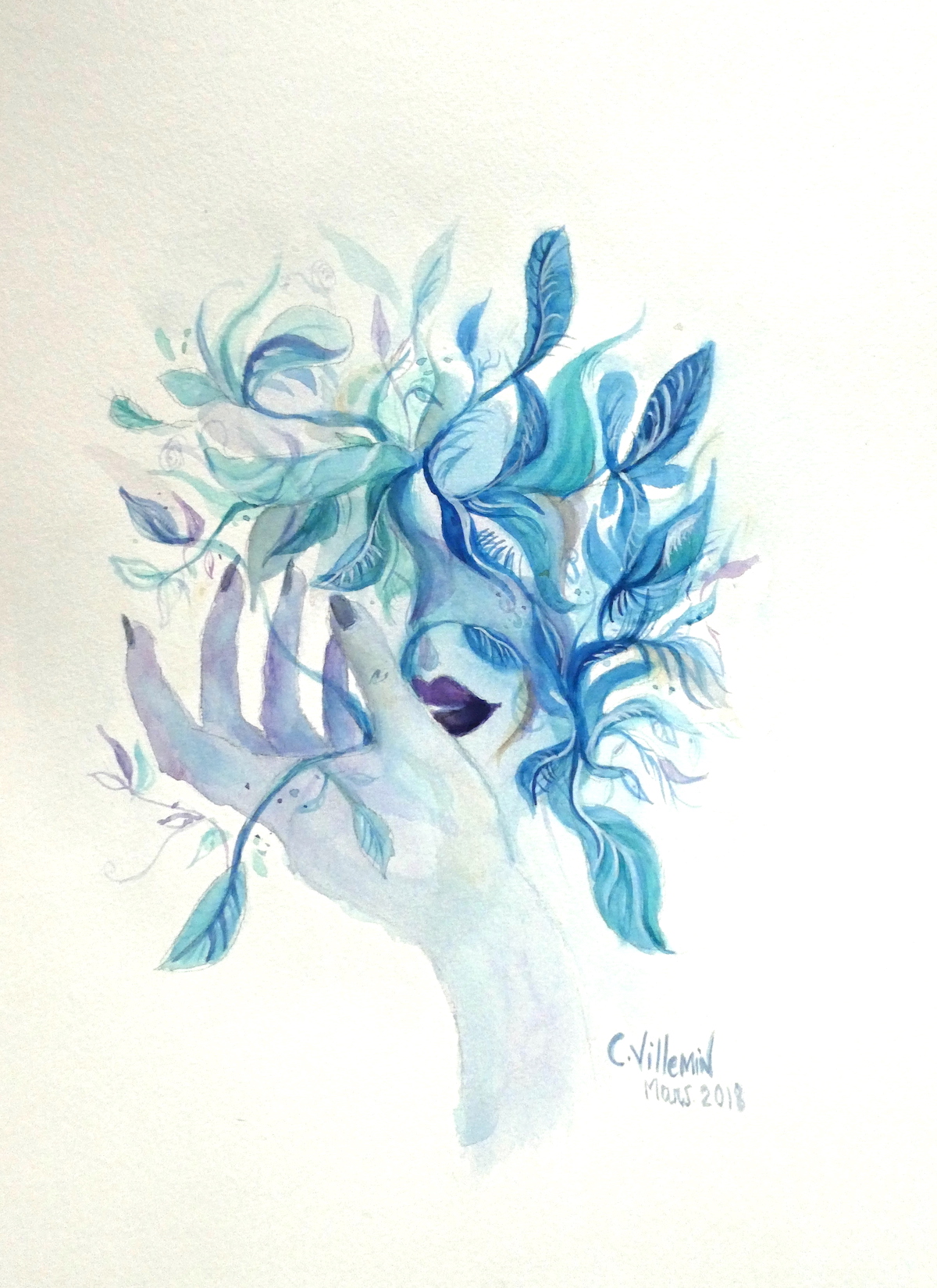 clairevillemin vegetale peinture paysageportrait theartcycle photo_detail_1.jpg The Art Cycle