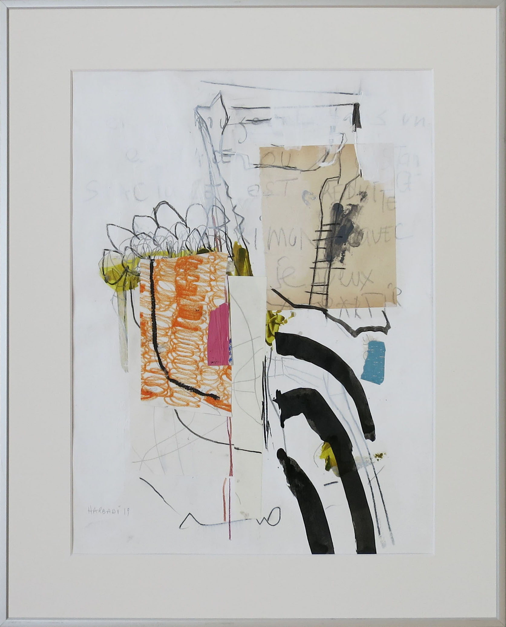 claraharbadi traversees peinturedessincollage abstrait theartcycle photo_principale.jpg The Art Cycle
