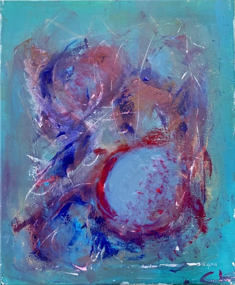 Harmonie bleue, de Claudelise The Art Cycle