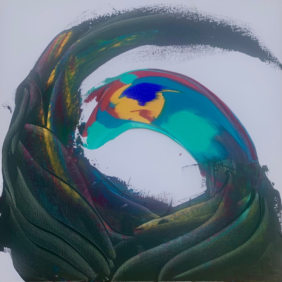 Vague colorée, de Claudelise The Art Cycle