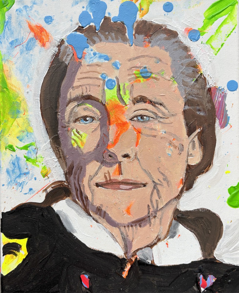 Portrait de Louise Bourgeois, de Clémence Devienne The Art Cycle