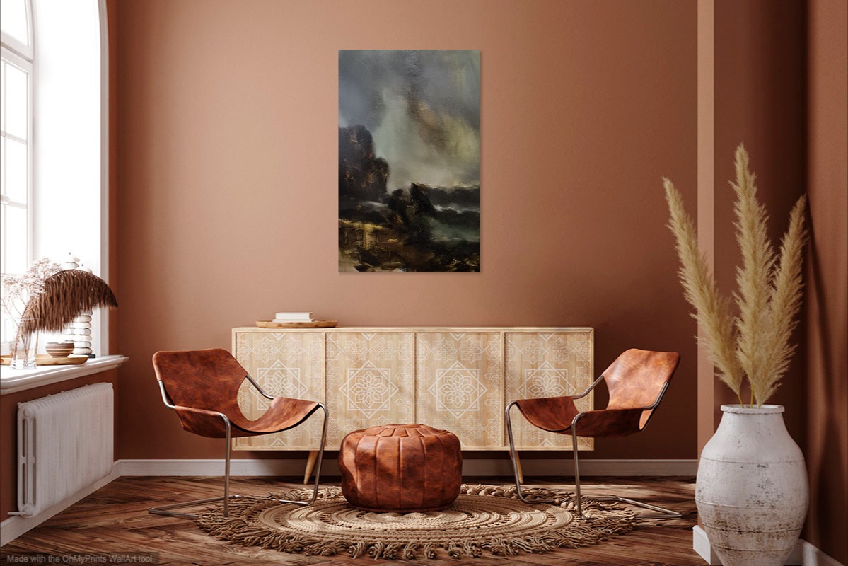 corinnemarino turbulence3 peinture paysage theartcycle photo_situation.jpg The Art Cycle