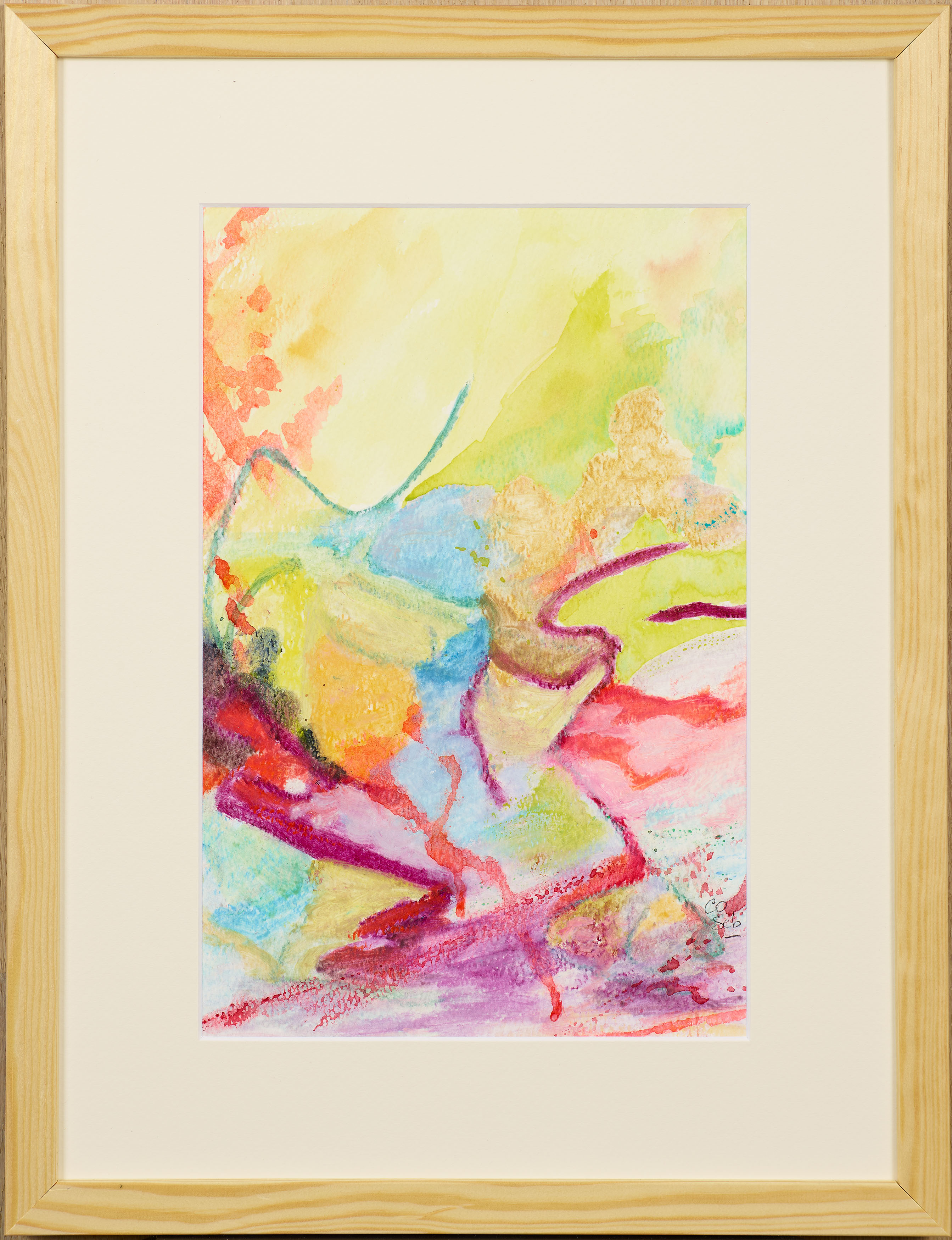 corinnesebbagh les3chemins peinture abstrait theartcycle photo_principale.jpg The Art Cycle