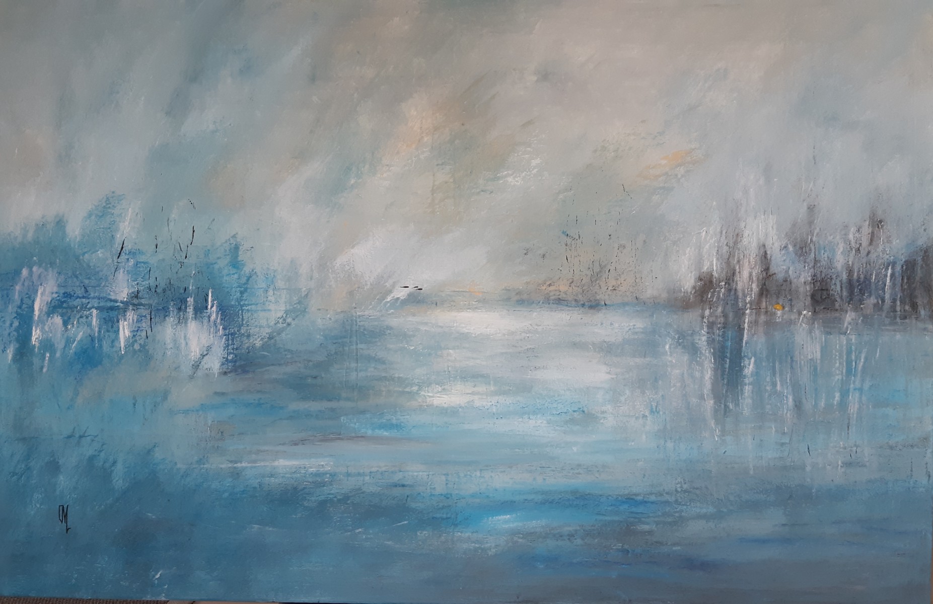 Le rêve bleu, de Danièle Mercier-Lutz The Art Cycle