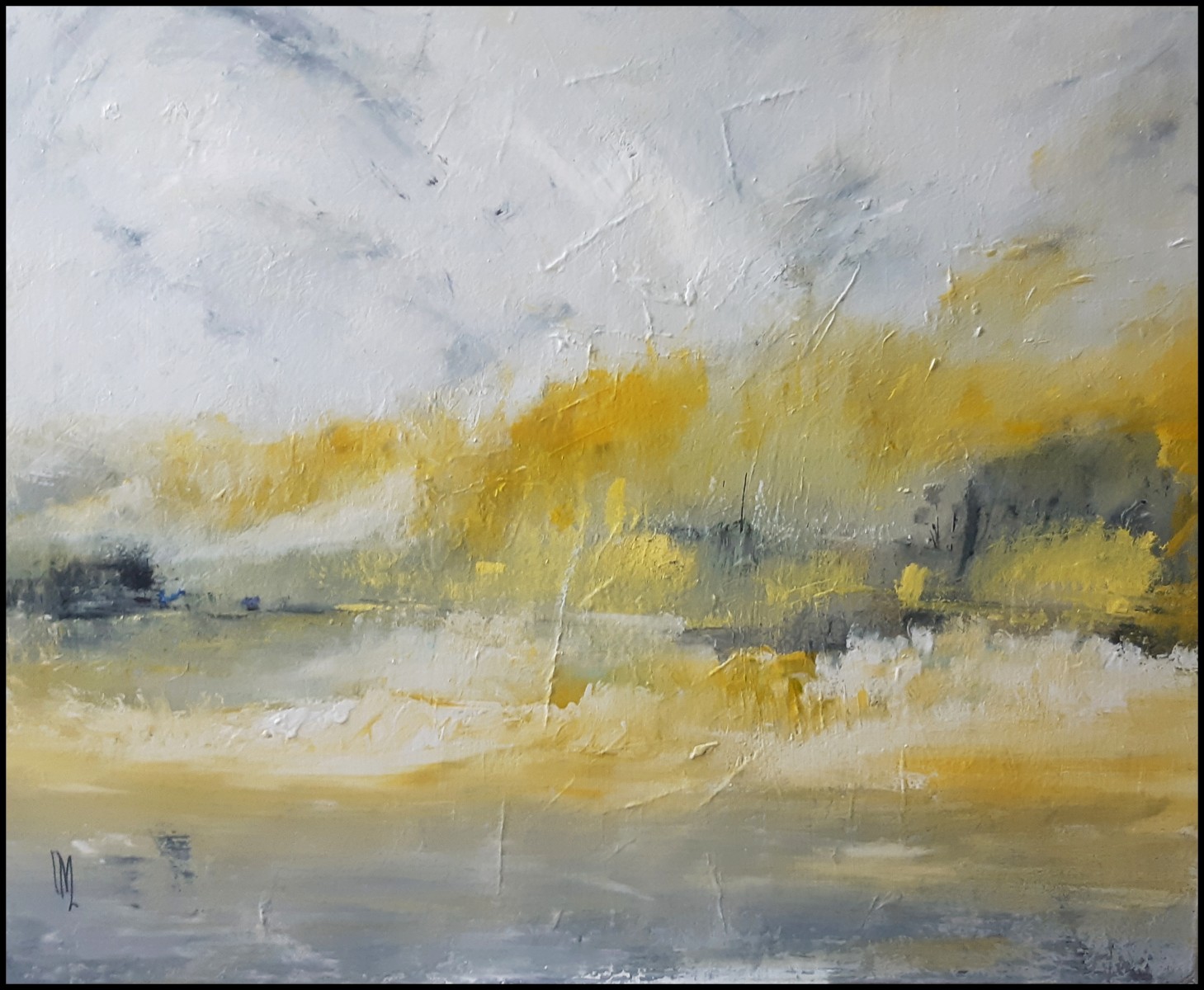 Composition paysagère, de Danièle Mercier-Lutz The Art Cycle