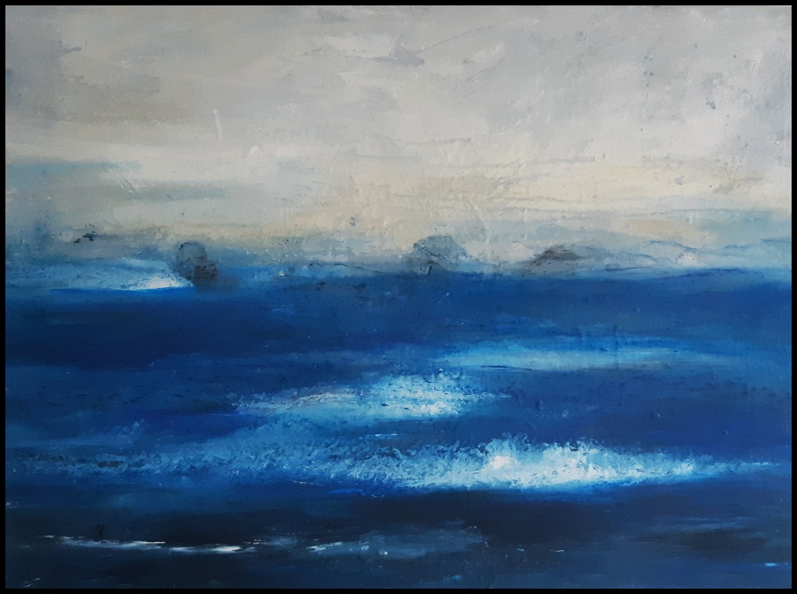 L'appel du bleu, de Danièle Mercier-Lutz The Art Cycle