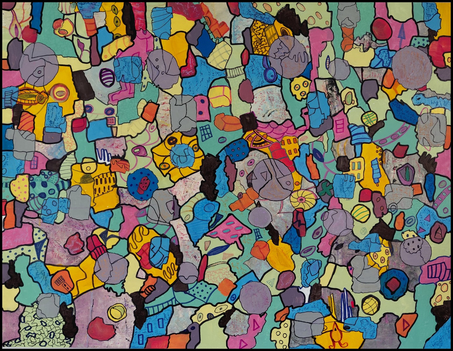 La ronde des bulles, de Danièle Mercier-Lutz The Art Cycle