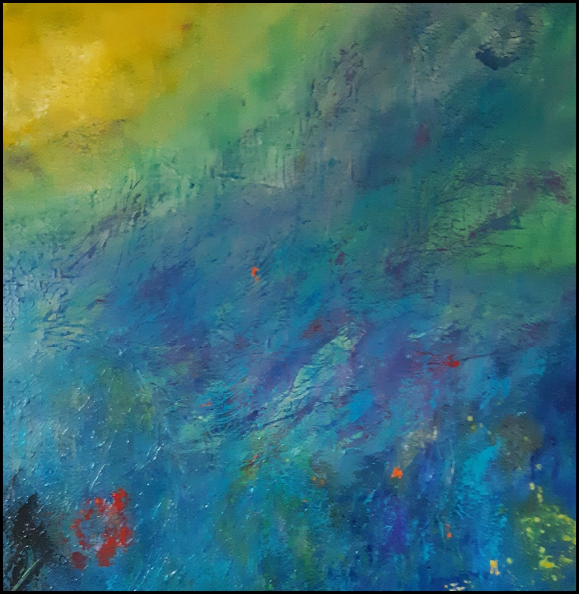 Quand le soleil se lève, de Danièle Mercier-Lutz The Art Cycle