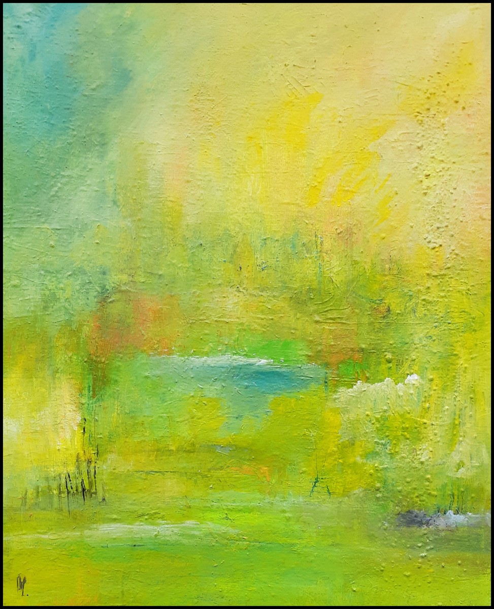 Sous la lumière dorée, de Danièle Mercier-Lutz The Art Cycle