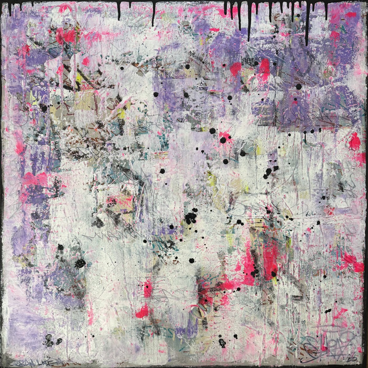 Pink Abstraction, de Efka9 The Art Cycle