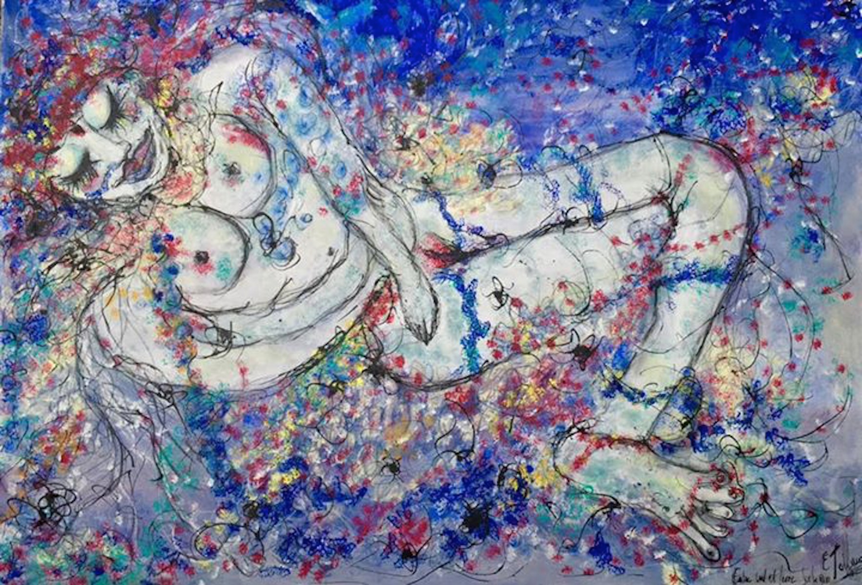 Entre ciel et terre, de Emilie Teillaud The Art Cycle