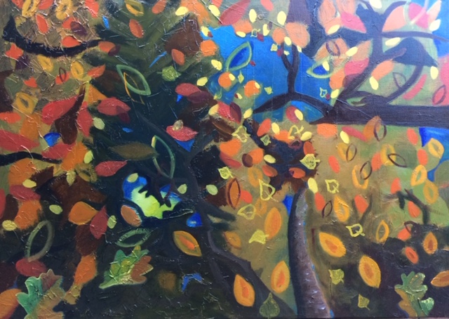 emmapauline celebronslautomne peinture abstrait theartcycle photo_principale.jpg The Art Cycle