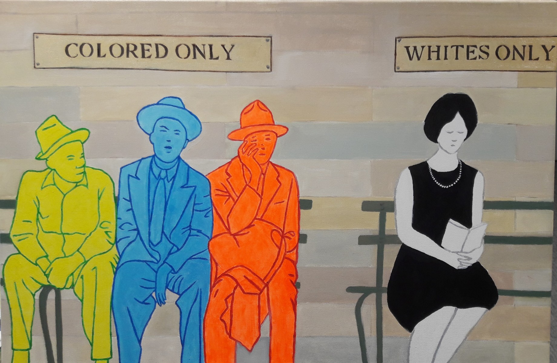 Colored only, de Eric Mazurie The Art Cycle