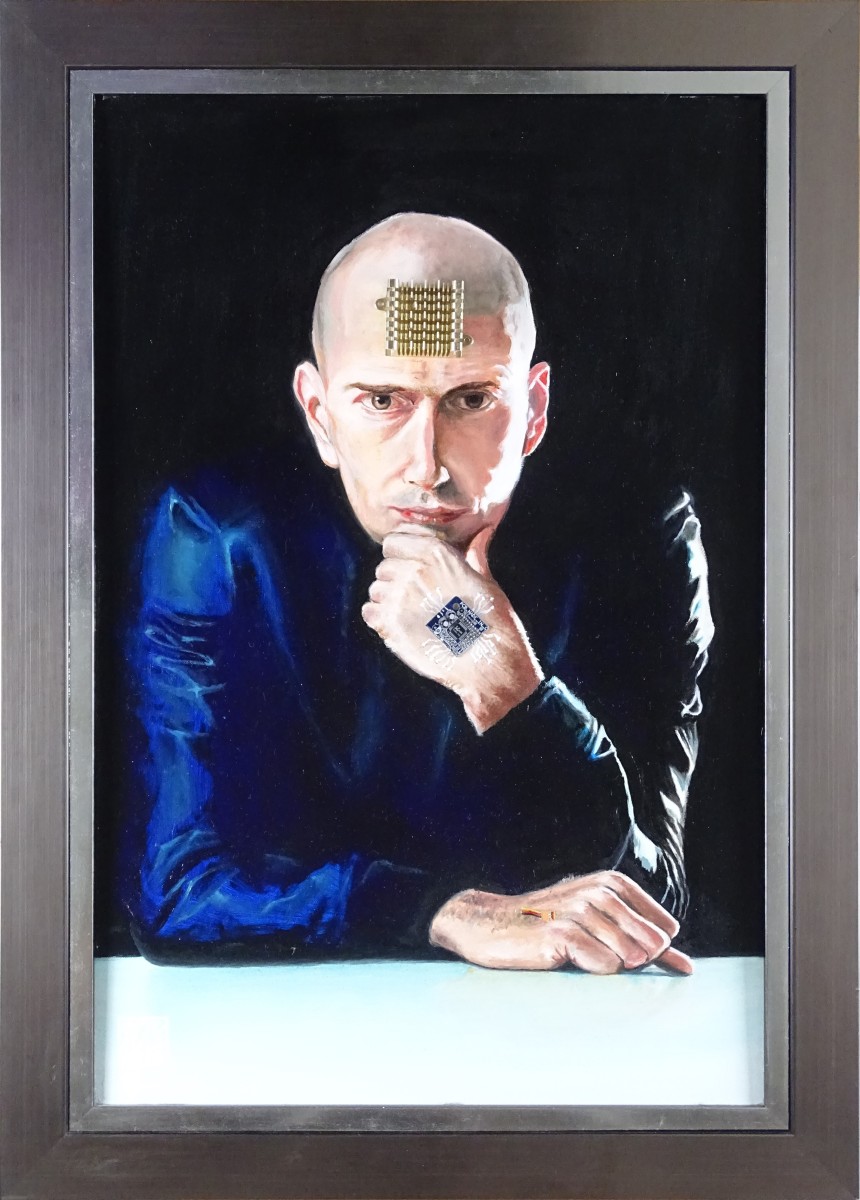 Portrait robot 2, de Eric Mazurie The Art Cycle