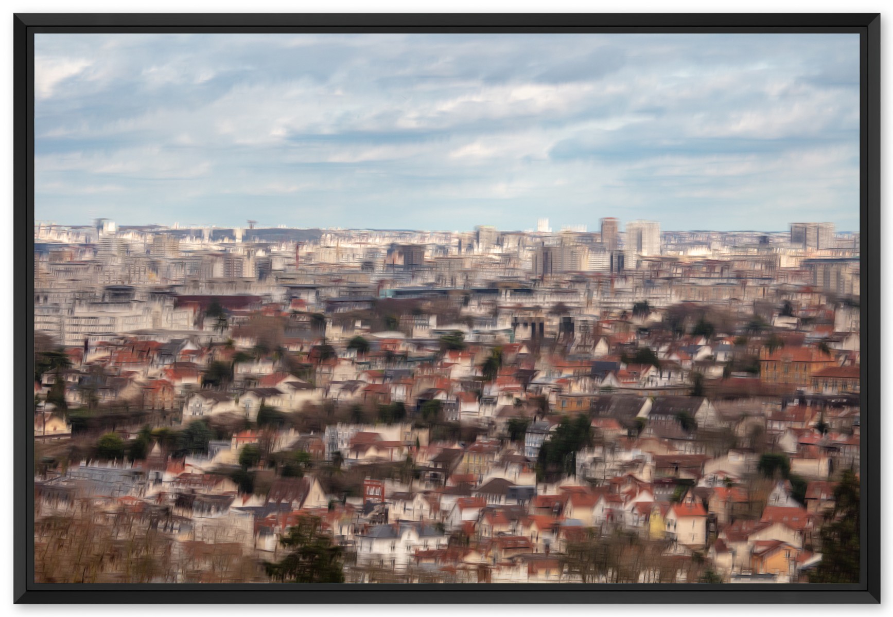Meudon, Vue panoramique, de Fan LI The Art Cycle