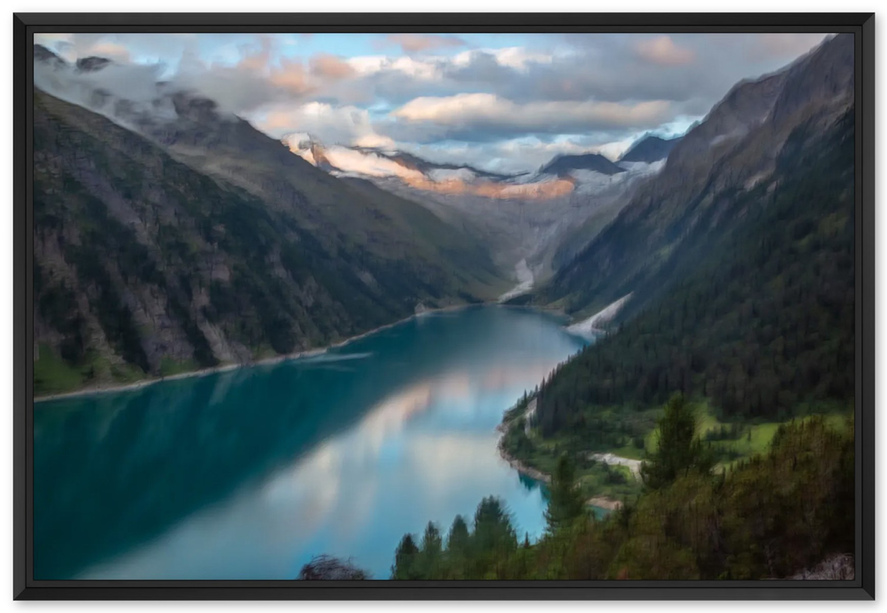 Schlegeis Stausee, de Fan LI The Art Cycle