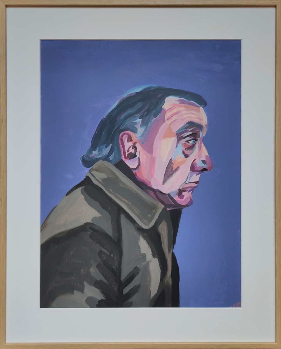 Flashy old man, de HF Paintings The Art Cycle