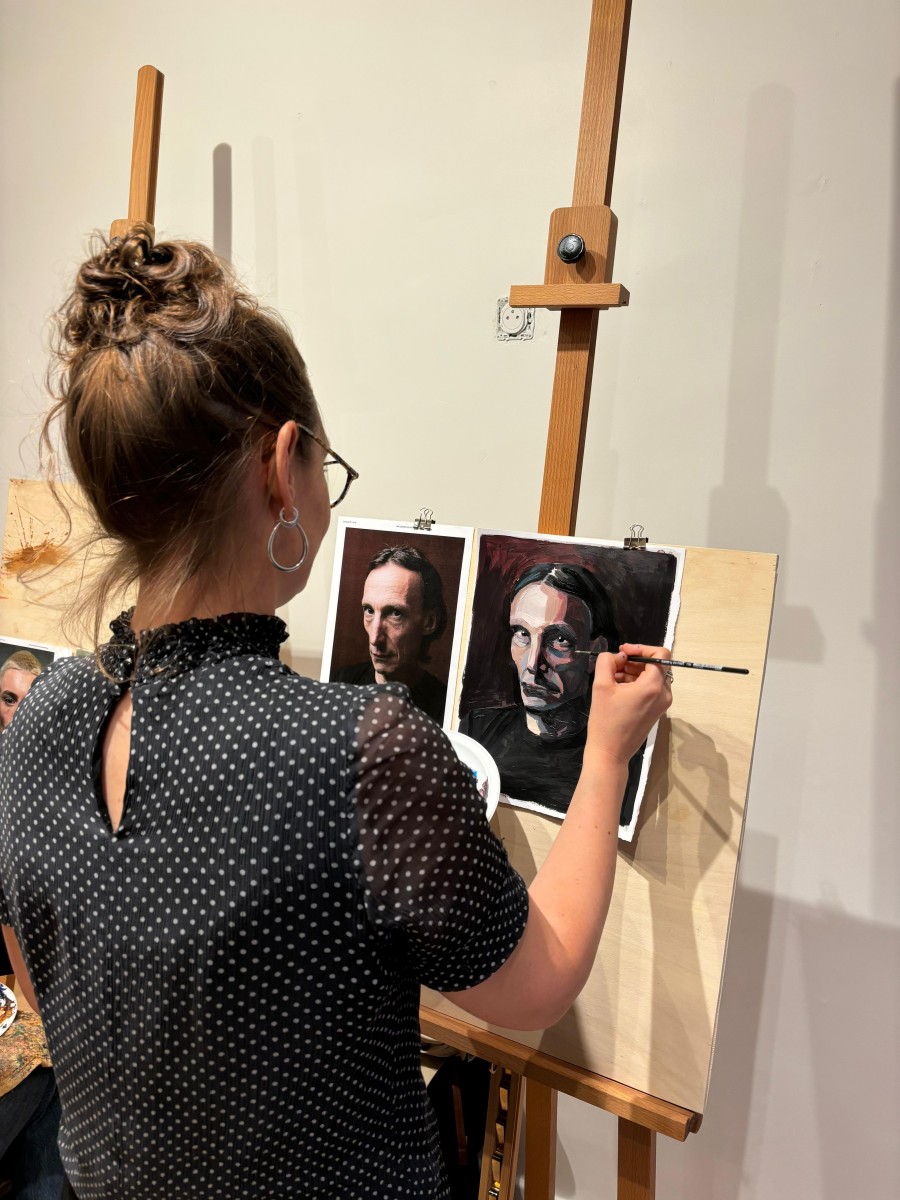 à la rencontre de l'artiste
                     HF Paintings                