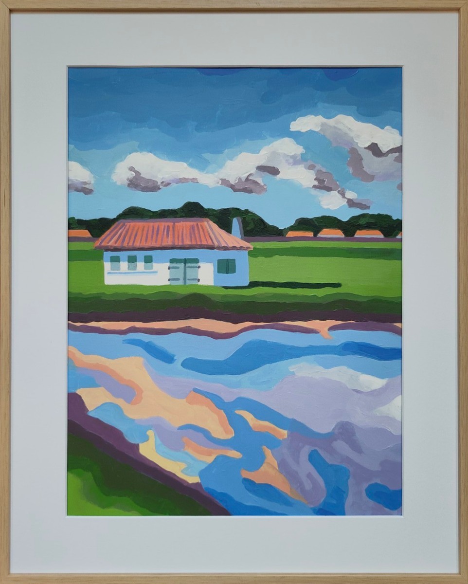 The marsh house, de HF Paintings The Art Cycle