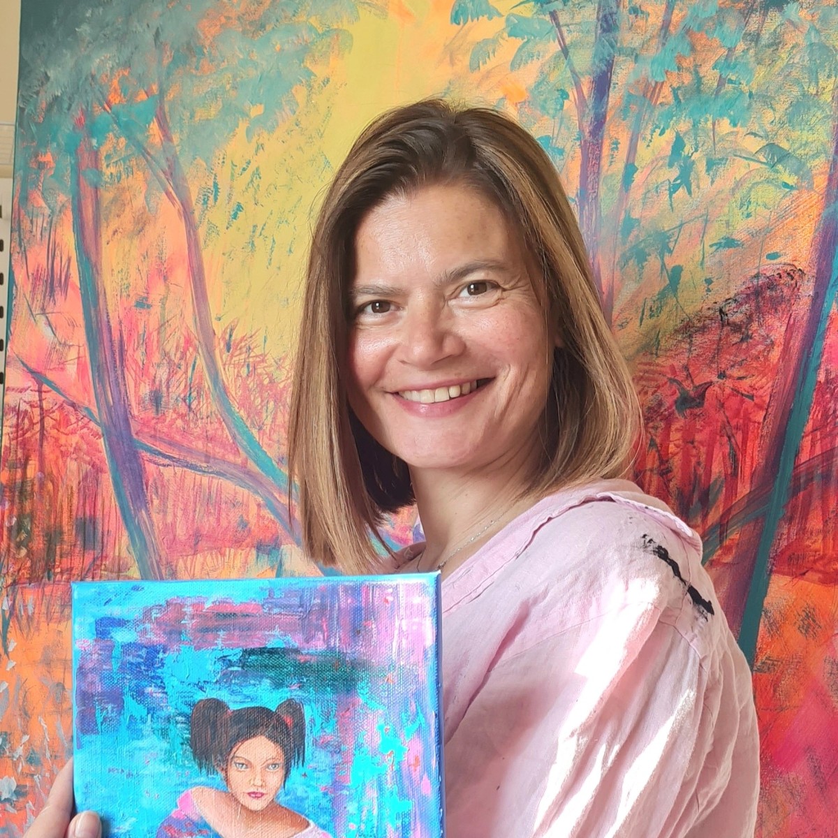 à la rencontre de l'artiste
                     Florence Chauvet                