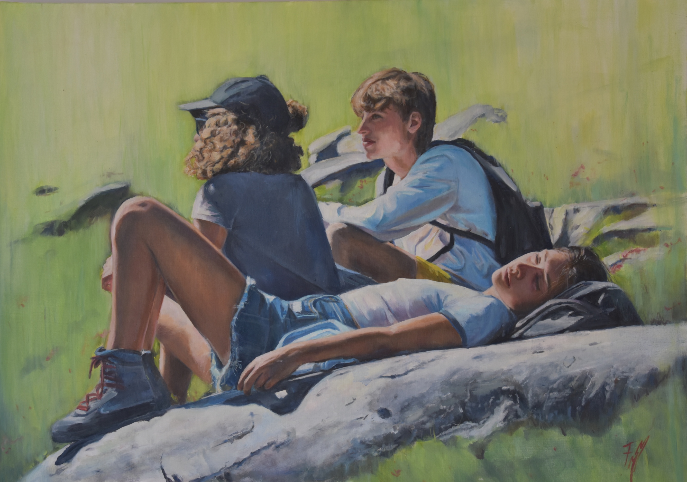En attendant, de Florence Maussenet The Art Cycle