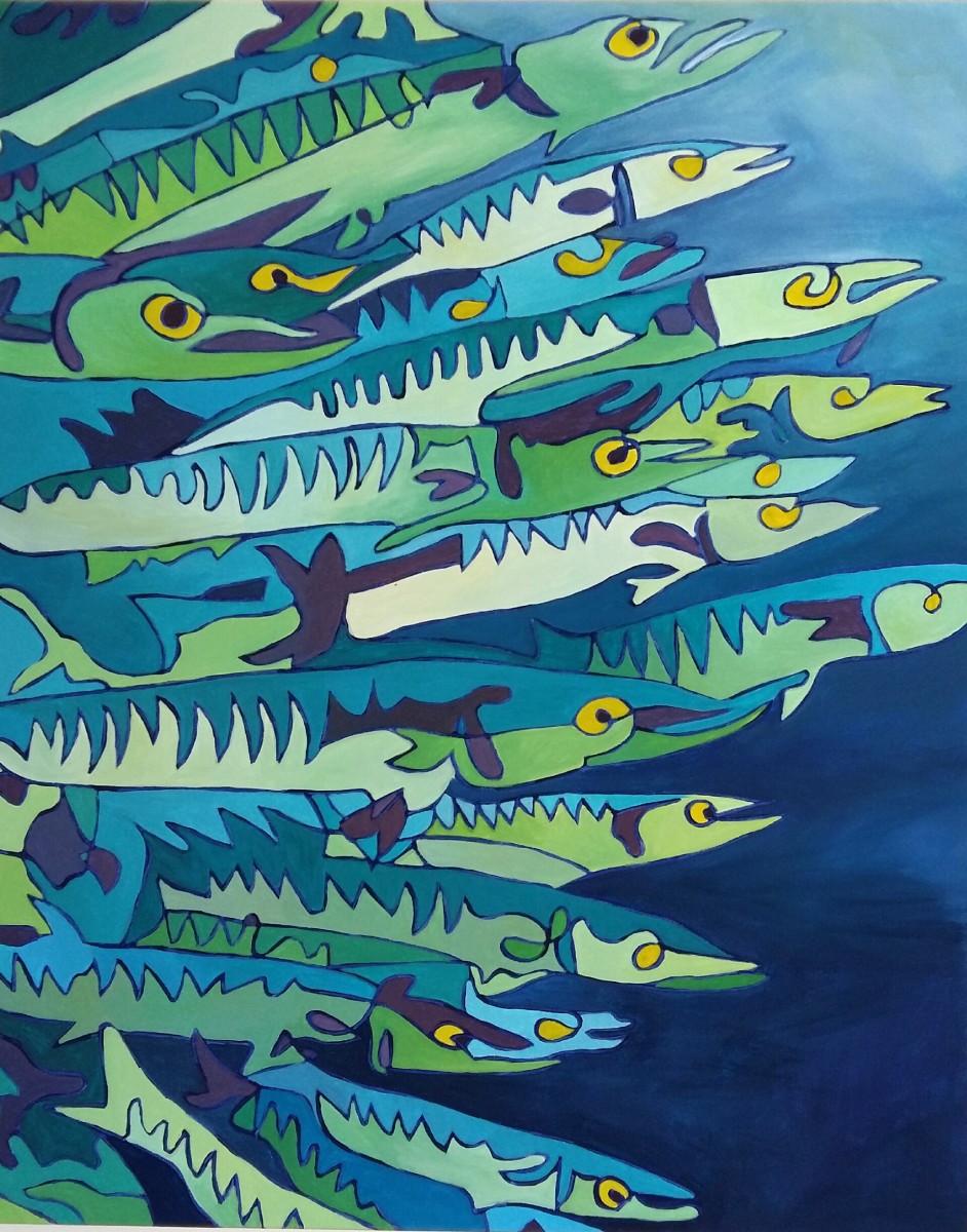 Barracudas, de Florence Tedeschi The Art Cycle