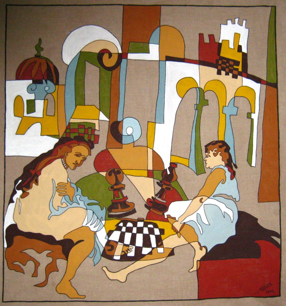 L affrontement des reines, de Florence Tedeschi The Art Cycle