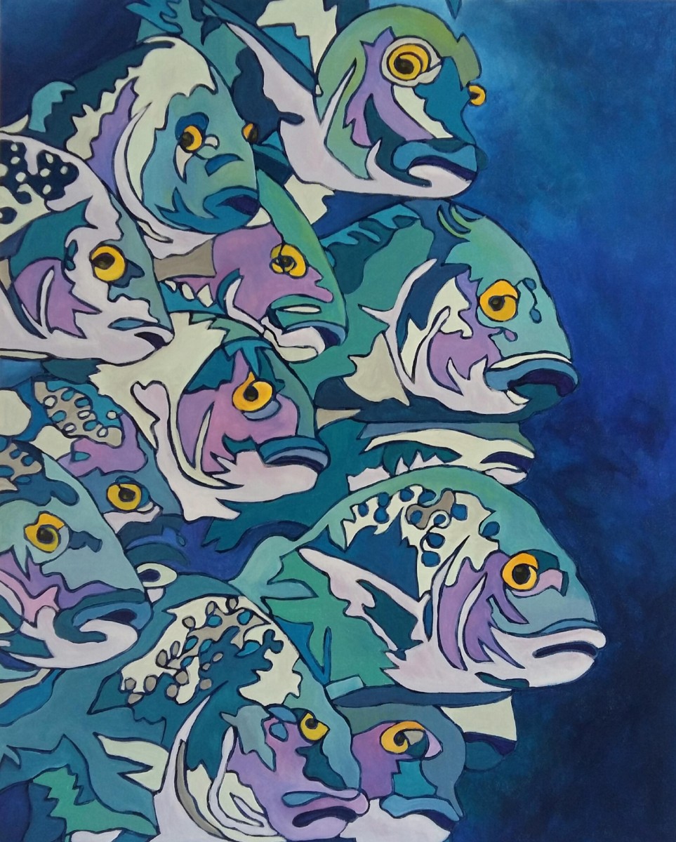 White lips, de Florence Tedeschi The Art Cycle