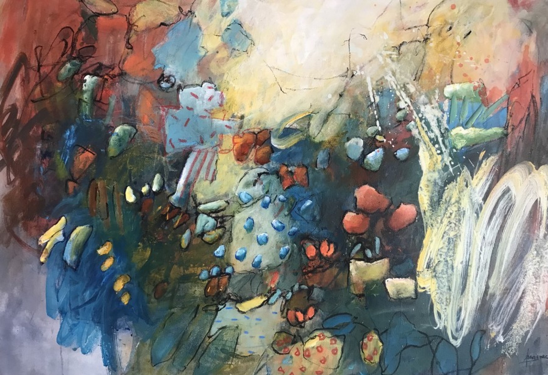 Cosmogonie, de Francine Scrignac The Art Cycle